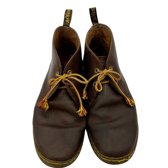 Dr. Martens Cabrillo Leather Chukka Ankle Boots Brown Mens US 12‎ UK 11 READ main image 11